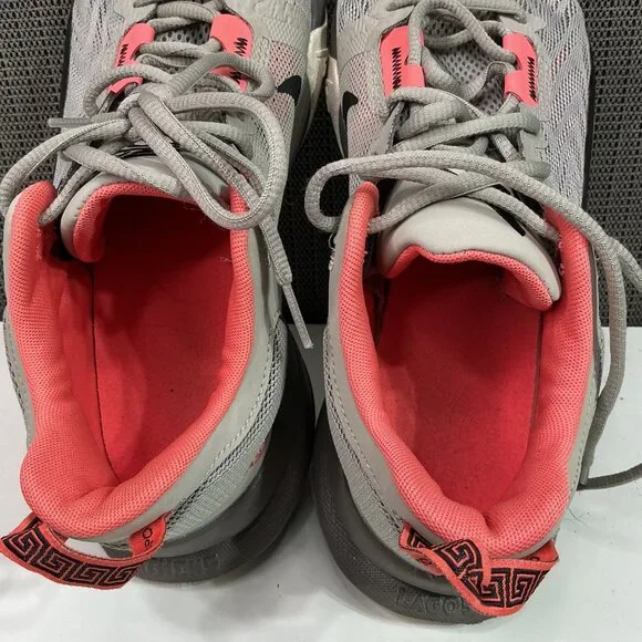 Nike Giannis Immortality 2 Mens Basketball Shoes Sz 8.5 Gray/Coral Lace-Up - Picture 4 of 7